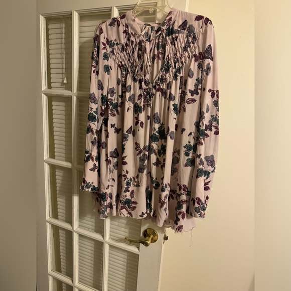 Free People Floral Print Tunic Dress - Picture 1 of 2